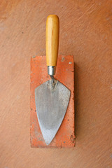 Trowel from above