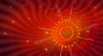 abstract heart background