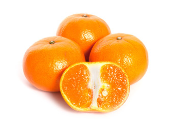 ripe mandarins