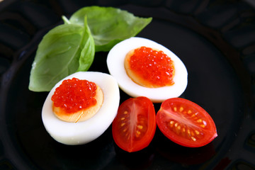 red kaviar,vorspeise