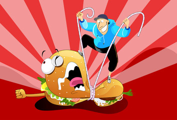 Fighting Against Junk Food (On A Diet)