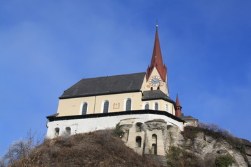 Fototapeta na wymiar Rankweil Liebfrauenkirche