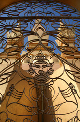 Detail of the That Luang Vientiane Laos