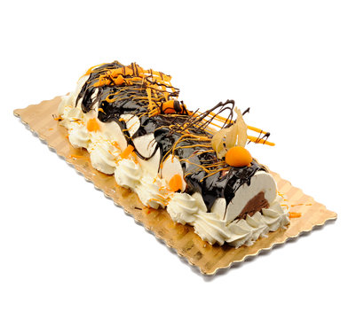 gelato artigianale crema e cioccolato