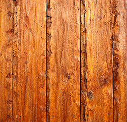 Exterior wooden plank