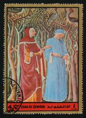 Obraz na płótnie Canvas postmark