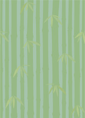 Fototapeta na wymiar Subtle Bamboo Pattern