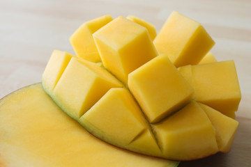 Geschnittene Mango