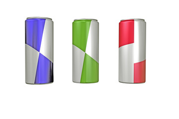 latas Energéticas colores