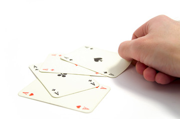 Obraz premium Kartenspiel