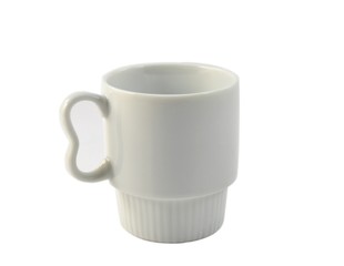 coffee or tea white cup