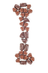 letter from chocolates