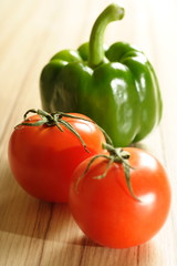 tomato and paprika