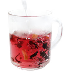Healthy fruit tea