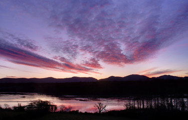 Sunrise over the Menai Straits