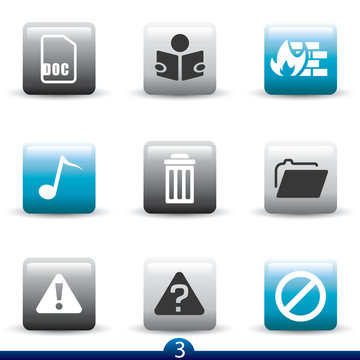 Icon series 3 - web universal