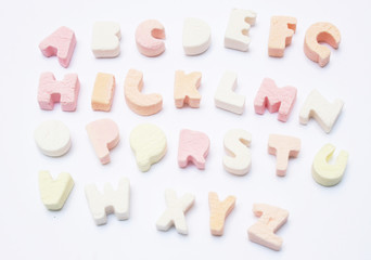 sweet alphabet