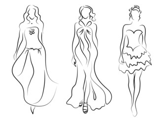 women fashion vector