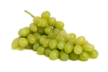 Fruits et vitamines - grappe de raisins vert