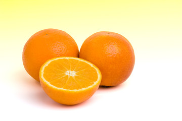 Fruits et vitamines - oranges