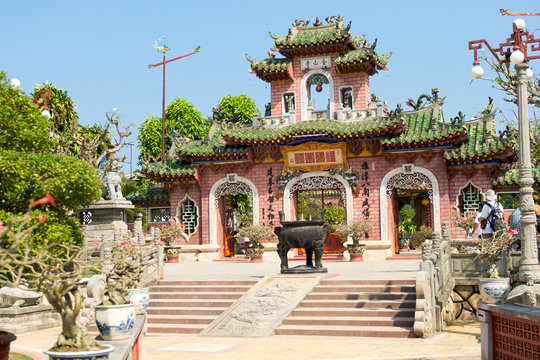 Chinese temple, Phuc Kien Assembly Hall, Hoi An, Viet Nam
