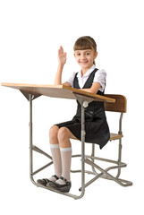 Obraz premium First-form girl