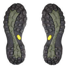 sole of sport shoe