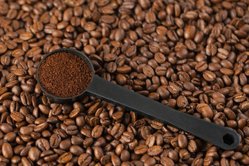ground coffee