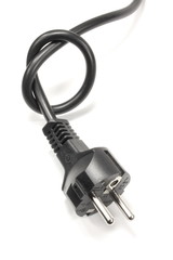 Netzstecker mit Knoten