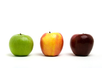 Fruits et vitamines - variétés de pommes