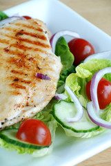 Grilled chicken fillet