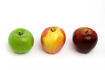 Fruits et vitamines - variétés de pommes