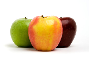 Fruits et vitamines - variétés de pommes
