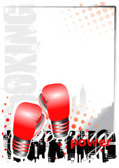 Fototapeta boxing background obraz