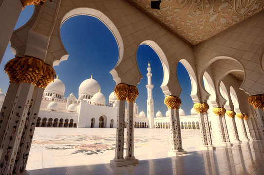 Scheich Zayed Moschee in Abu Dhabi XX
