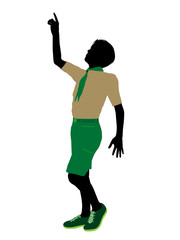 Boyscout Illustration Silhouette