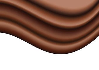 vector chocolate wave