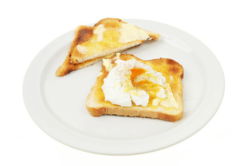 Egg on toast