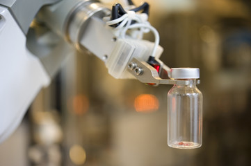 Robot in laboratory