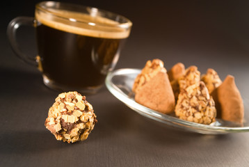 Coffee and chocolate