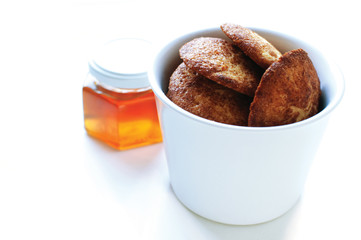 bowl of snicherdoodles