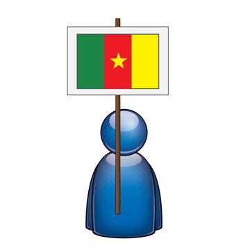 Pancarta Camerun