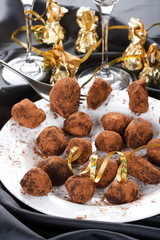 chocolate truffles.