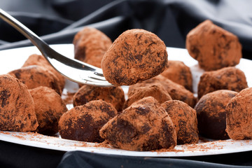 chocolate truffles.
