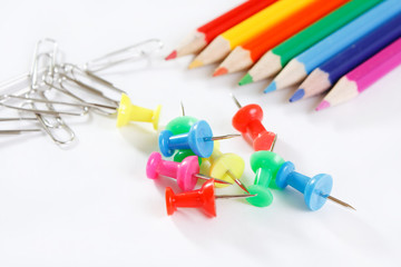 view of the office tools .