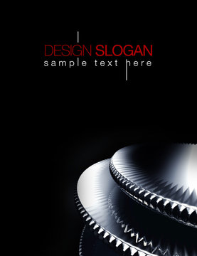 Factory crank 3d design factory company template