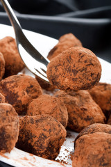 chocolate truffles.