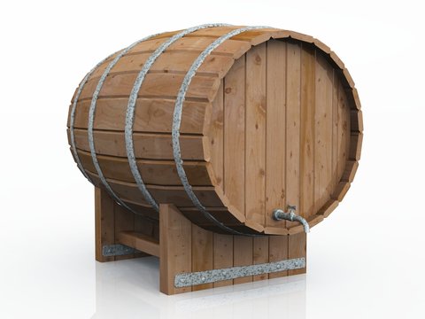 Altes Holzfass