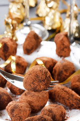 chocolate truffles.