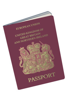 UK Passport Vector